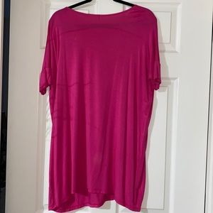 women’s hot pink cherish top. size m/l